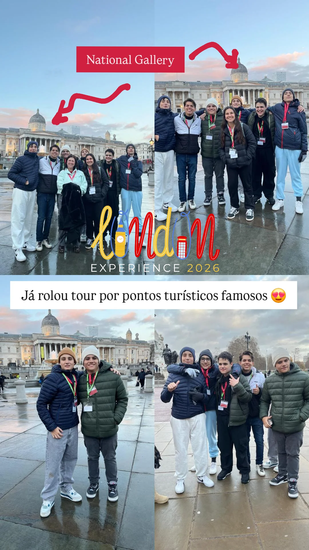 Tour por pontos turísticos de Londres