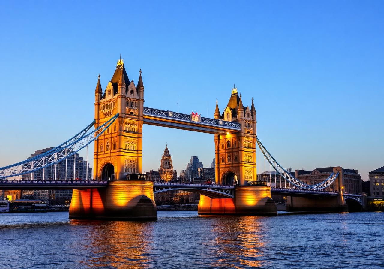 Tower Bridge & Tâmisa